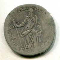 Roma, Paolo V (1605-1621): testone (Muntoni#36), gr.9,06