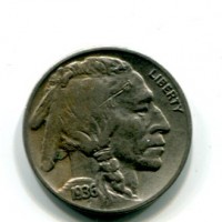 USA: 5 cent. 1936-S "Buffalo"
