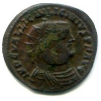 Licinio (307-324 d.C.): follis "IOVI CONSERVATORI" zecca di Heraclea, gr. 2,44  (RIC#32), diametro 20,5.
