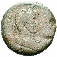 Adriano (117-138 d.C.): dracma (Dattari#1794; Emmett#1016; RPC#5791), zecca di Alessandria in Egitto, grammi 19.52, mm 33