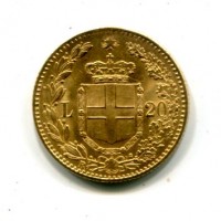 Umberto I (1878-1900): 20 lire 1882 (Gigante#12)
