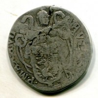 Roma, Paolo V (1605-1621): testone A.VII  (Muntoni#38), gr.9,16