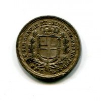 Carlo Alberto (1831-1849): 25 cent. 1833-To (Gigante#156)