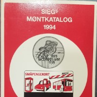 Siegs: Montkatalog 1994. Catalogo di monete nordiche in danese