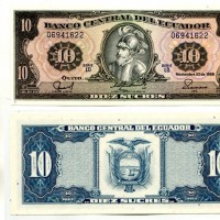 Ecuador: 10 sucres 22/11/1988 (Pick#121)
