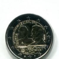 Lussemburgo 2021: 2 euro commemorativo "Anniversario Granduca John"
