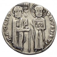 Venezia, Ranieri Zeno (1253-1268): grosso "matapan" (Paolucci#1), grammi 2.11