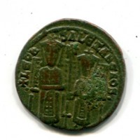 Leo VI e Alessandro (886-912 d.C.): follis, zecca di Costantinopoli (Sear#1730)