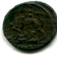 Costantino I (306-337 d.C.): follis "VRBS ROMA" zecca di Cizico, gr. 1,92  (RIC#90), diametro 18,5
