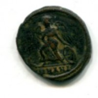 Costantino I (306-337 d.C.): follis "CONSTANTINOPOLIS" zecca di Antiochia 2,89g (RIC VII#92)