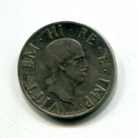 Vittorio Emanuele III (1900-1943): 2 lire 1936-XIV "Impero" (Gigante#118). macchie
