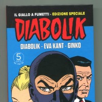 Italia 2023: 5 euro "Diabolik" Trittico -Serie Fumetti-