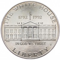 USA: 1 dollaro 1992-D "White House"