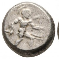 Pamphylia, Aspendos (465-430 a.C.): statere (SNG Cop#175var), grammi 10,87