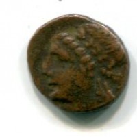 Sicilia, Siracusa (214-212 a.C.): bronzo 1,38g (Minì #445c)