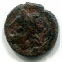 Sicilia, Siracusa (214-212 a.C.): bronzo 1,92g (Minì #441a)