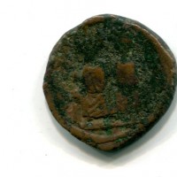 Giustino II (565-578 d.C.): follis, zecca di Costantinopoli (Sear #360), grammi 13.38