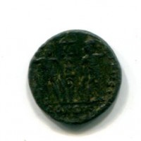 Costanzo II (337-361 d.C.): follis "GLORIA EXERCITVS" zecca di Costantinopoli 1,51g (RIC VII #140)