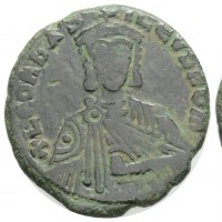 Leo VI il saggio (886-912 d.C.): follis, zecca di Costantinopoli (Sear#1729), gr. 5.8, mm 24.6