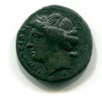 Sicilia, Siracusa (317-310 d.C.): bronzo 6,61g (Minì#108var)