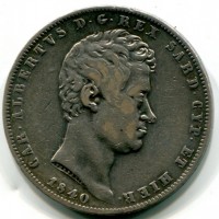 Carlo Alberto (1831-1849): 5 lire 1840-Ge (Gigante#71)
