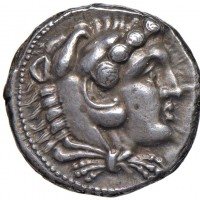 Regno Macedone, Alessandro III "Magno" (336-323 a.C.): tetradracma, zecca di Damaskus (Price#3202; Muller#1138), grammi 17.18. Ottima qualità