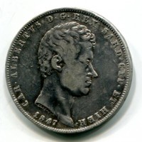 Carlo Alberto (1831-1849): 5 lire 1847-Ge (Gigante#85)
