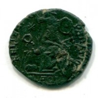 Costanzo II (337-361 d.C.): follis "FEL TEMP REPARATIO" (RIC,VIII#156), zecca di Aquileia, gr. 3,88