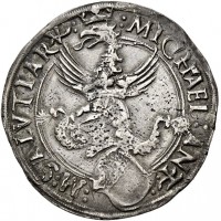 Carmagnola, Michele Antonio di Saluzzo (1504-1528): cornuto (CNI#57; MIR#146), grammi 5.34