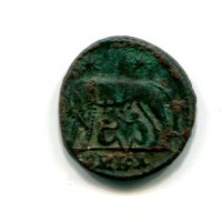 Costantino I (306-337 d.C.): follis "VRBS ROMA" zecca di Cizico 0,82g (RIC,VII#90)