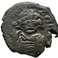 Maurizio Tiberio (582-602 d.C.): follis, zecca di Nicomedia (Sear#511)