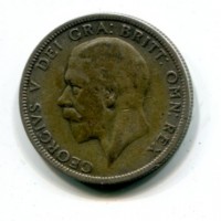 Gran Bretagna, Giorgio V (1910-1936): 1 fiorino 1929 (Spink#4058)