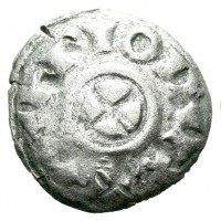 Venezia, Orio Malipiero (1178-1192): deanro scodellato (Paolucci#1), grammi 0.30, mm 12