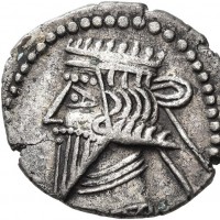 Parthia, Mitridate V (128-147 d.C.): dracma, zecca di Ekbatana (Sellwood#82.1; Shore#450; Sunrise#425), grammi 2,91