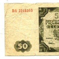 Polonia: 50 zlotych 01/07/1948 (Pick#138)
