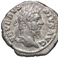 Settimio Severo (193-211 d.C.): denario "PM TR P XII COS III PP" (RIC,IV#196), grammi 3.4