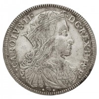 Napoli, Carlo II (1665-1700): ducato da 100 grana 1689 (CNI,XX,511#293), grammi 25.44