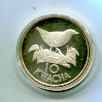 Zambia: 10 kwacha 1986 "WWF" (KM#25)