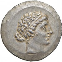 Aeolis, Kyme (155-143 a.C.): tetradracma (SngCop#104), grammi 16.71