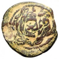 Regno Nabateo, Aretas IV e Shaqilat (9-40 d.C.): bronzo da 20 mm (Sng ANS#1438/43; Meshorer Nabatea#1113; Sear#5699; BMC#14-22), grammi 3,44