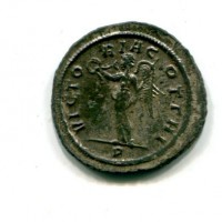 Tacito (275-276 d.C.): antoniniano "VICTORIA GOTTHI" P zecca di Ticinum 4,58g (Cohen#157)
