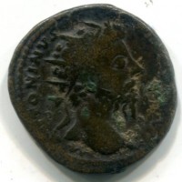 Marco Aurelio (161-180 d.C.): dupondio "SALVTI AVG COS III" (RIC#982)