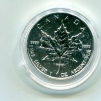 Canada, Elisabetta II (1952-2022): 5 dollari 1990 "Maple Leaf" -Oncia-