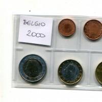 Belgio 2000: serie euro, confezionata da privati
