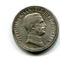 Vittorio Emanuele III (1900-1943): 2 lire 1915 "Quadriga briosa" (Gigante#102)