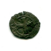 Roma, Senato Romano (1300-1404 circa): denaro provisino (CNI,XV#345)