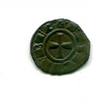 Brindisi, Corrado I (1250-1254): denaro (MIR#301), 0,59g