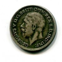 Gran Bretagna, Giorgio V (1910-1936): 6 pence 1935