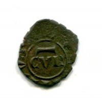 Brindisi, Corrado II (1254-1258): denaro (MIR#316) gr. 0,72