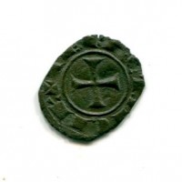 Brindisi, Corrado II (1254-1258): denaro (MIR#316) gr. 0,46